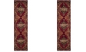 Safavieh Vintage Hamadan Red and Multi 2'2" x 18' Runner Area Rug